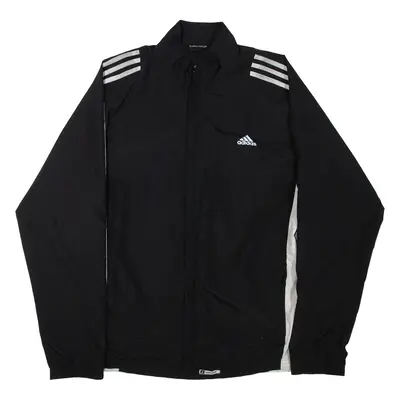 ADIDAS Mens Windbreaker Jacket Black XL