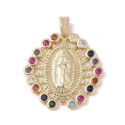 Brass Cubic Zirconia Pendants