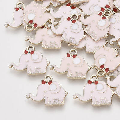 Alloy Enamel Pendants