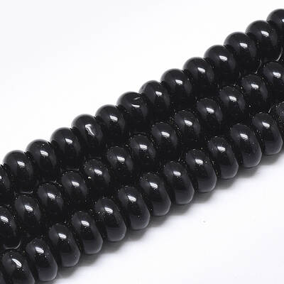 Natural Black Onyx Beads Strands