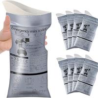 Disposable Emergency Urinal Bag, Portable Camping Pee Bag, Traffic Jam Emergency Urine Bag, Travel Emergency Mini Bag, Car Ac...