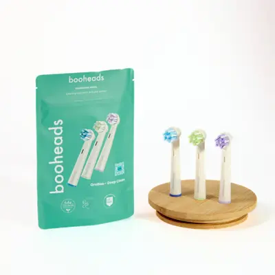 Oraboo - Biodegradable Electric Toothbrush Heads Compatible with OralB*