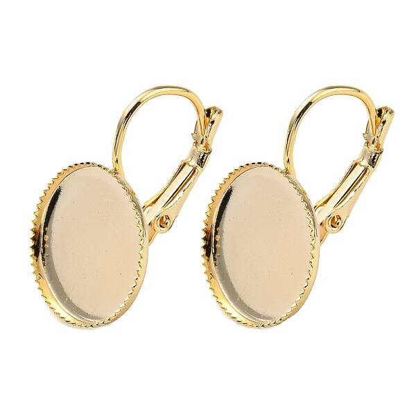 Brass Leverback Earring Findings