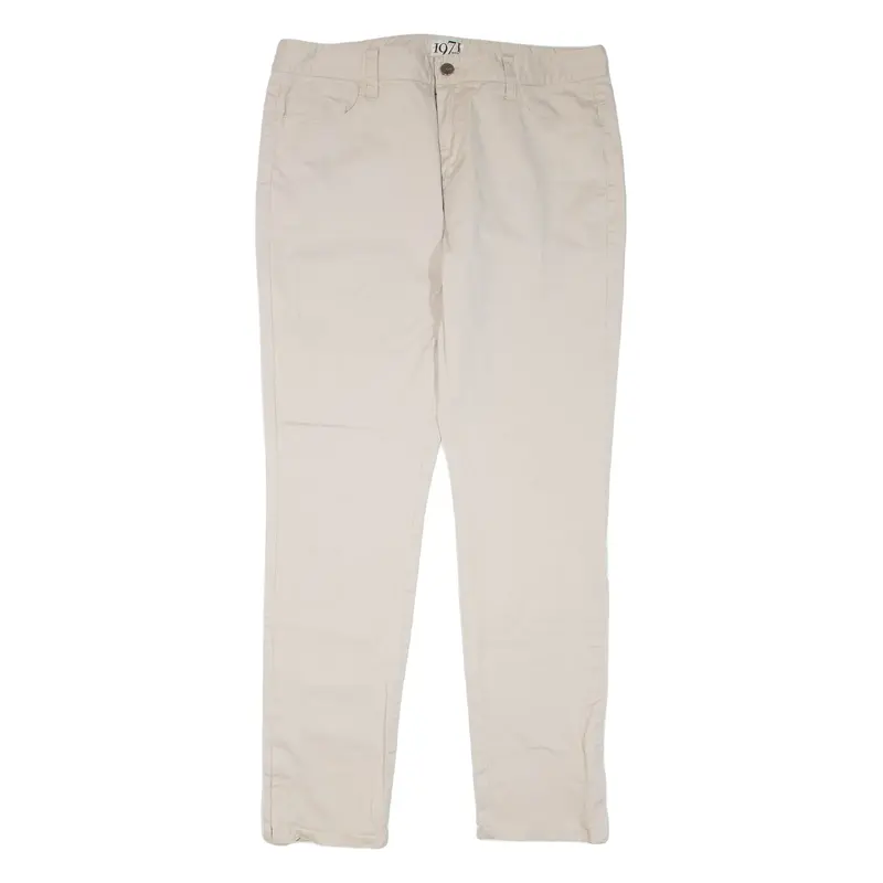 REISS 1971 Womens Trousers Beige Regular Skinny W32 L31