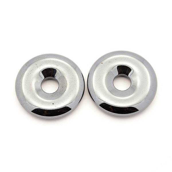 Non-magnetic Synthetic Hematite Pendants