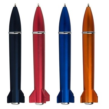 150 Promotional Rocket Pens - Metal Look