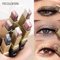 Dual-ended Eyeshadow Stick, 1 Count Matte Shimmer Metallic Glitter Finish Eyeshadow Stick, Waterproof Long Lasting Eyeshadow,...