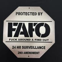 Fun metal sign for your garage or backyard! Treat yourself or give as a gift.