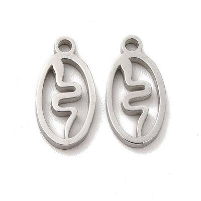 Non-Tarnish 304 Stainless Steel Charms