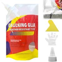 New Slab Concrete Crack Waterproof Repair Sealant, Caulking Glue Weather Resistant Type, Crack Repair, Caulk Glue Adhesive, S...