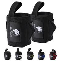 Slim Panda WeightLifting Wrist Wraps for GYM - Heavy-Duty Wrist Support for Home Fitness, Breathable Wristbands, workout stra...