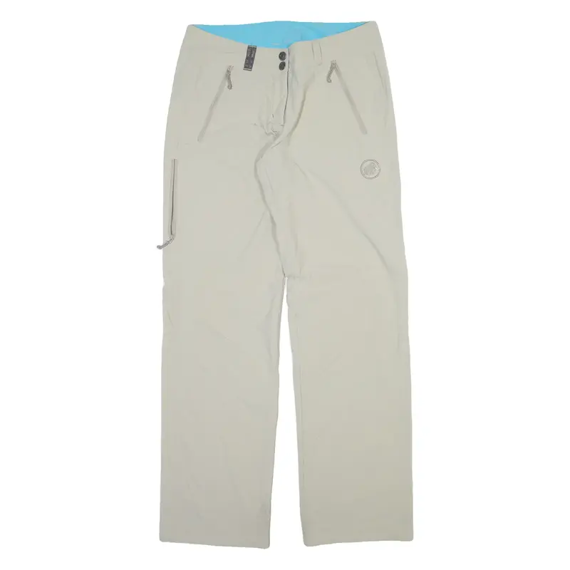 MAMMUT Womens Trousers Beige Regular Straight W30 L31