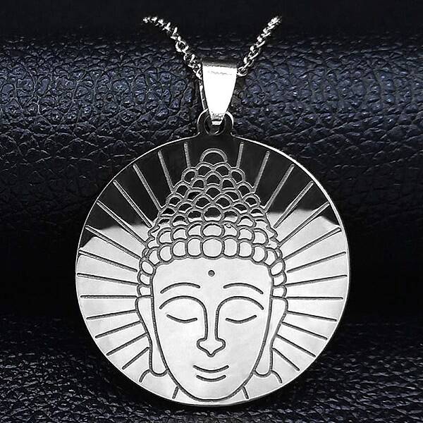 Non-Tarnish 304 Stainless Steel Pendant Necklaces for Women Men