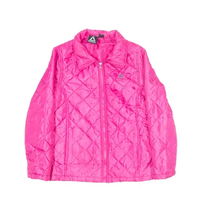REEBOK Insulated Quilted Jacket Pink Girls XL