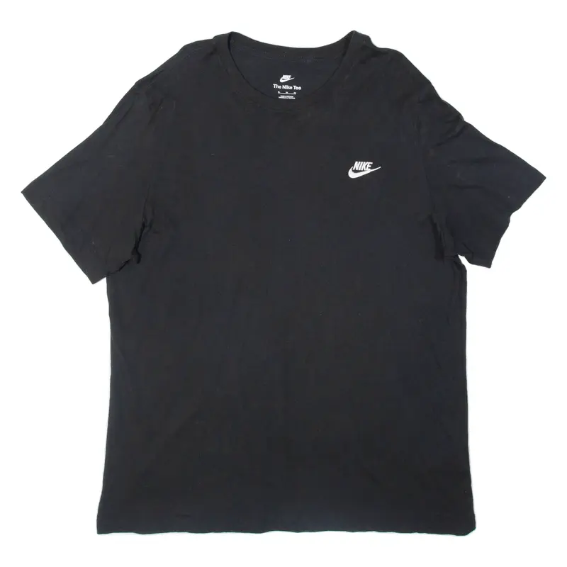 NIKE Mens T-Shirt Black XL