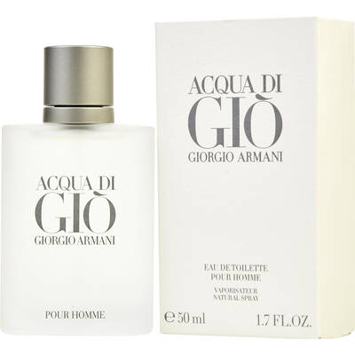 Acqua Di Gio Cologne for Men - Eau de Toilette Spray 1.7 oz