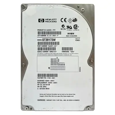 9J4007-041 Seagate 9GB 7200RPM Ultra Wide SCSI 3.5-Inch 512KB Cache Hard Drive