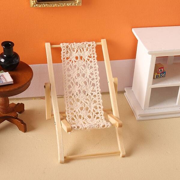 Wood Deck Chair Model