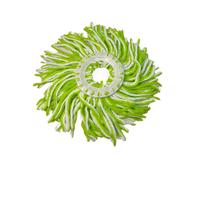 Green Cotton Blend Mop Head - Versatile Cleaning for Various Floor Types
