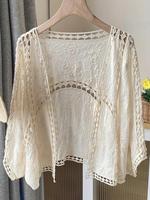 Women's Plain Cover Up Top, Casual Open Front Cover Up Top for Beach Vacation Holiday, Ladies Clothes for All Seasons