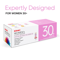 GNC Women's 30+ Vitapak, Multivitamin for Daily Vitamin Needs, Stress & Bone Support, Skin Protection, 5-in-1 Formula, 30 Cou...