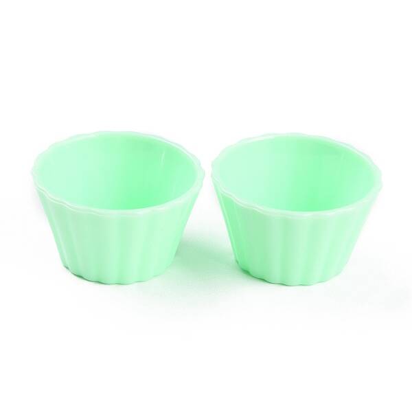 Mini Plastic Simulated Egg Tart Cup