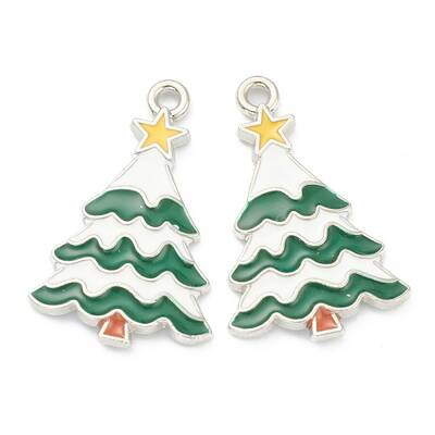 Alloy Enamel Pendants