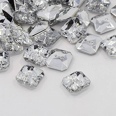 Acrylic Rhinestone Buttons