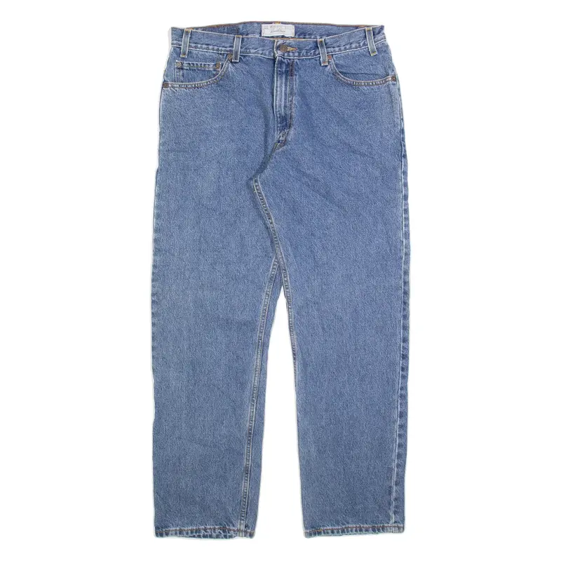 LEVI'S Signature Mens Jeans Blue Regular Straight W36 L32