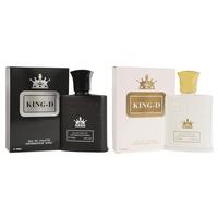 Men's Cologne Bundle - King-D Black & King-D White - Spray Cologne Eau de Toilette for Men 100ml/3.4fl.oz. Each - Men's Fragr...