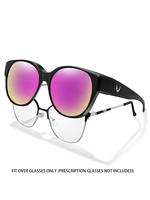 Fit Over Glasses Sunglasses, Sporty Wrap Around Sunglasses for Women & Men, Comfortable Wear Over The Prescription Glasses fo...