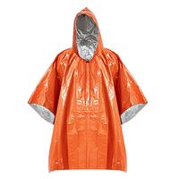 Waterproof Outdoor Rain Poncho, Emergency Weather Resistant Poncho, Heat Retention Raincoat, Emergency Equipment for Camping,...