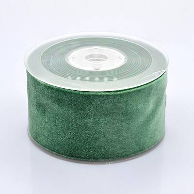 Polyester Velvet Ribbon for Gift Packing and Festival Decoration