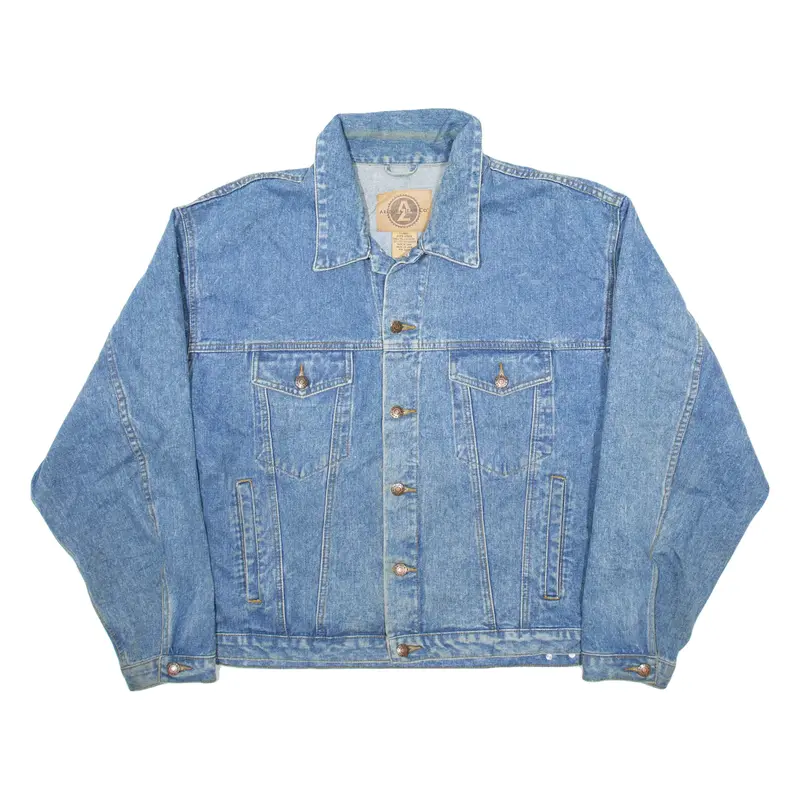 ARIZONA JEAN COMPANY Mens Denim Jacket Blue XL