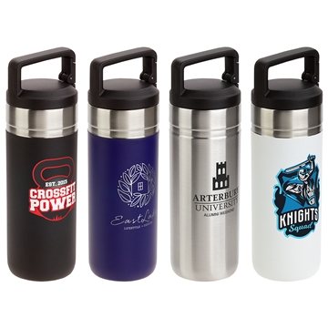 25 Custom Dante 20 oz Vacuum Insulated Bottle with Carabiner Lid - ...