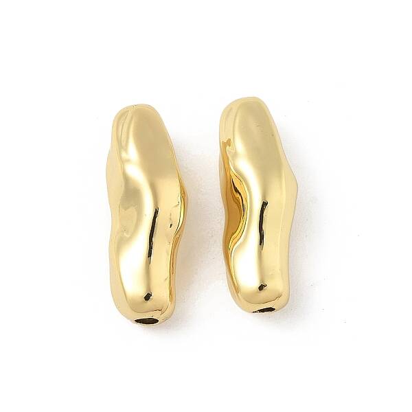Nuggets Brass Beads