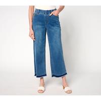 Isaac Mizrahi Live! Petite True Denim Indigo Relaxed Ankle Jeans