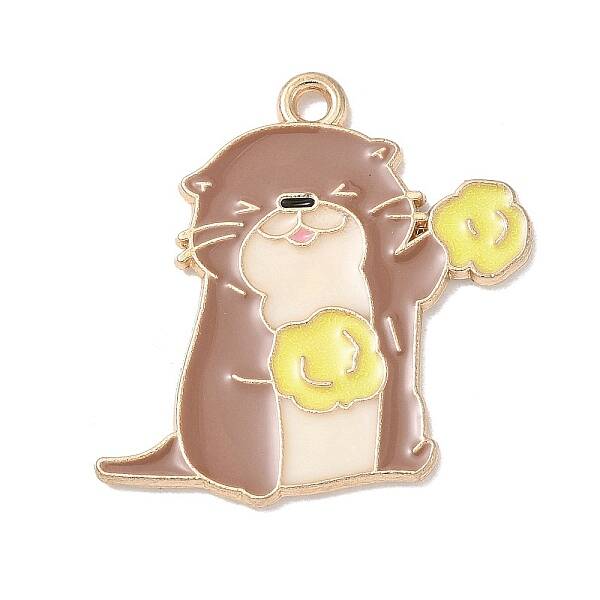 Alloy Enamel Pendants