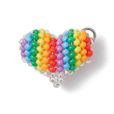 Seed Beads Beaded Charms