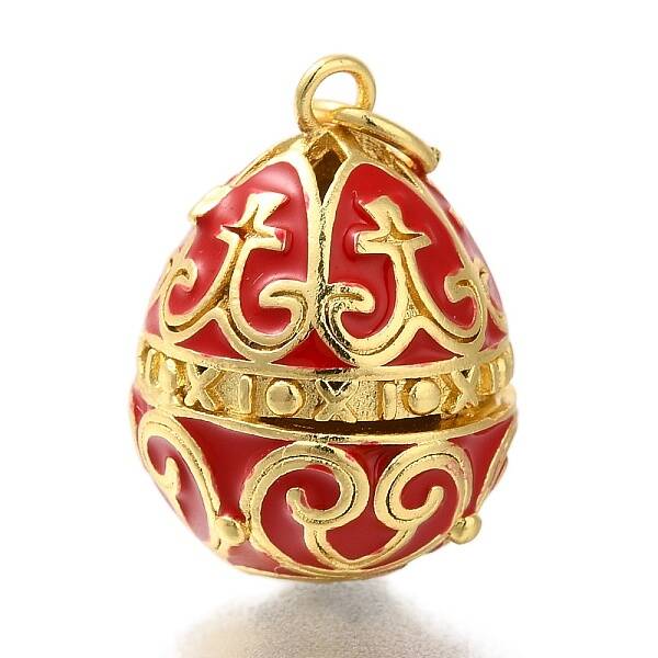 Brass Enamel Pendants