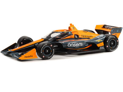 Dallara IndyCar 6 Felix Rosenqvist / Arrow McLaren Onsemi (Road Course Configuration) NTT IndyCar Series 1/18 Diecast Mod...