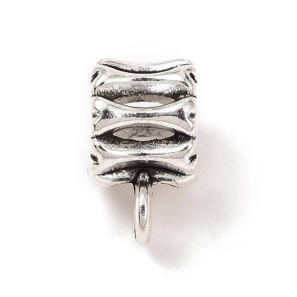 Tibetan Style Alloy Tube Bails