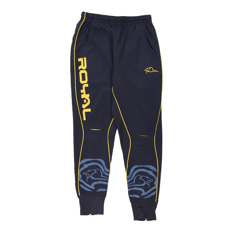 Royal Spellout Tracksuit - Medium Navy Polyester