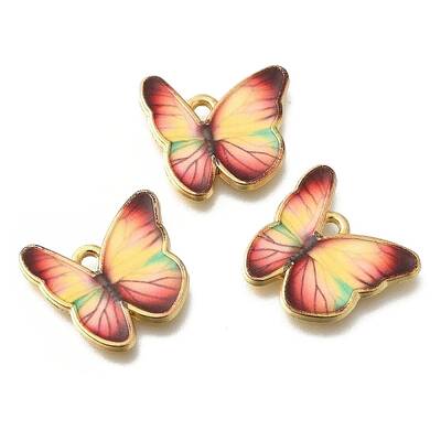 Alloy Enamel Pendants