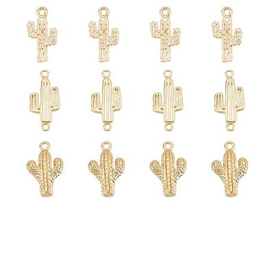 12Pcs 3 Style Brass Links/Connectors