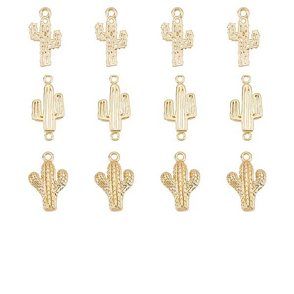 12Pcs 3 Style Brass Links/Connectors