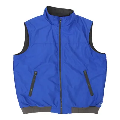 Chaps Denim Gilet - XL Blue Nylon