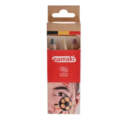 Namaki Support pencil kit, black-yellow-red