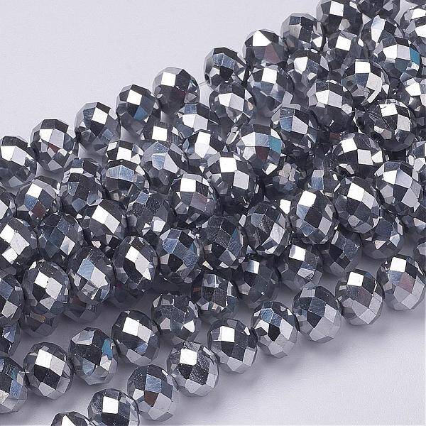 Electroplate Glass Beads Strands