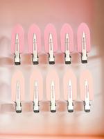 Spring Fall 2024 New Trendy No Trace Barrettes, Casual Matching Non-slip and Durable Plastic Hair Clips for Summer Vacation B...